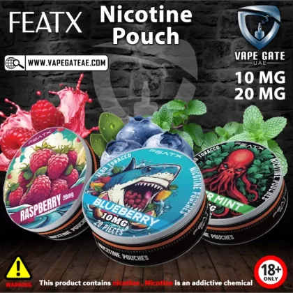 FEATX Nicotine Pouches - 20 mg / Supermint