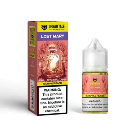 Urban Tale Grapple Peach Salts 30ml E-Juice – Buy 1 Get 1 Free