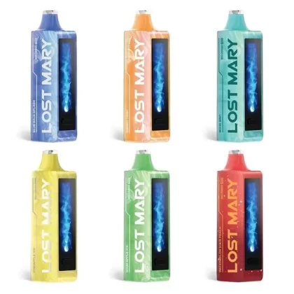 Lost Mary MO20K Pro Disposable Vape - Peppermint, Watermelon Sour Peach