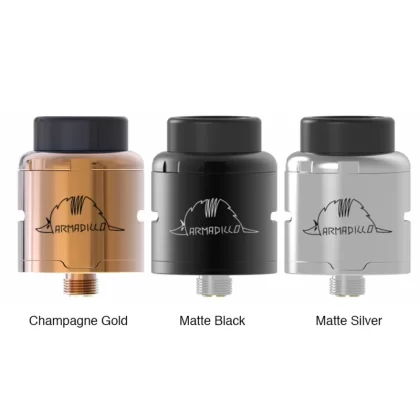 Oumier Armadillo RDA Atomizer 24mm - Matte Black