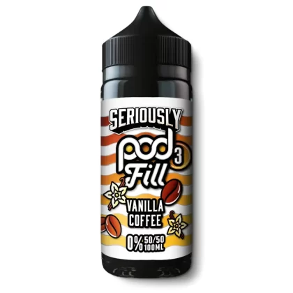 Vanilla Coffee Shortfill by Seriously Pod Fill - 0 mg/ml (930791)