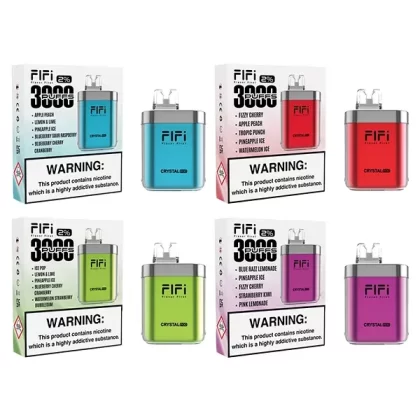 FLFI Crystal 5 in 1 Kit 3000 Puffs