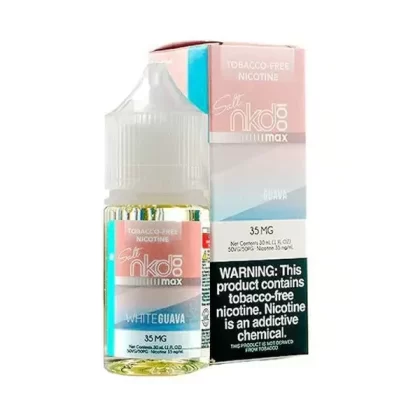 White Guava Ice NKD 100 Max TFN Salt Nic E-Juice 30ml