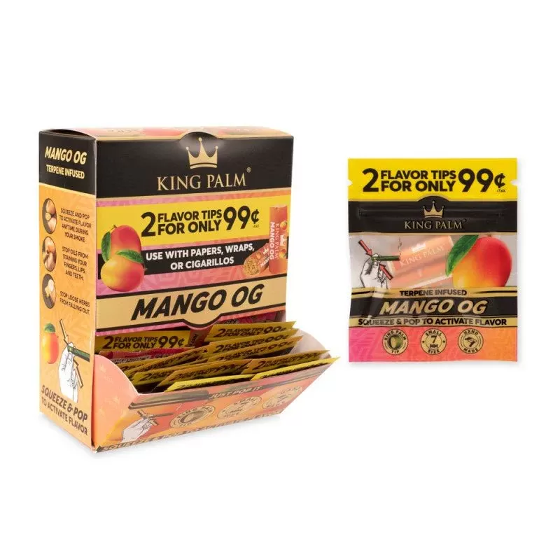 King Palm Filter Tips 2pk
