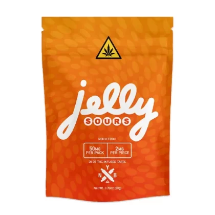 Jelly Delta 9 Sour Tarts – 50mg