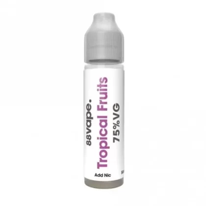Tropical Fruits Shortfill E-Liquid by 88vape (50ml) - 0mg