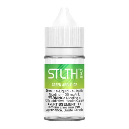 STLTH Salt Nic E-Liquid - Green Apple Ice 30ml - 20mg/ml