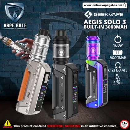 Geekvape Aegis Solo 3 100W Kit (Built-In Battery) - Rainbow