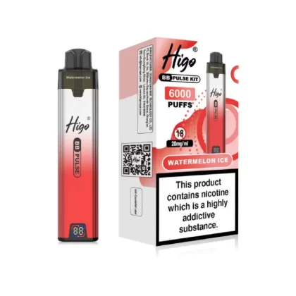 Higo BB Pulse 6000 Prefilled Pod Kit Watermelon Ice - 20mg