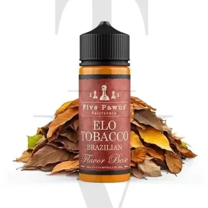 FIVE PAWNS ELO TOBACCO BRAZILIAN 100ML SHORTFILL E-LIQUID