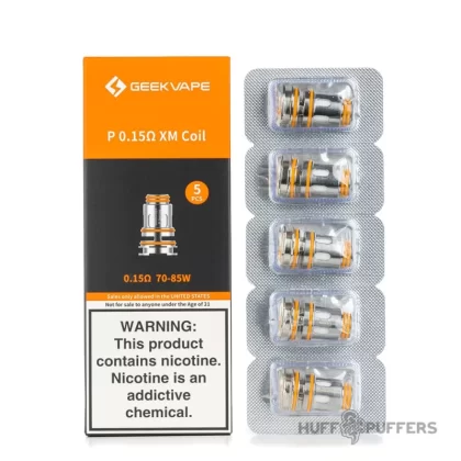 Geekvape P Series Coils - P0.15 XM (70–85W), Vape Product