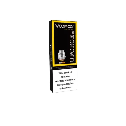 Voopoo Uforce Replacement Coils – U2 / U4 / N1 / N2 / N3 - U2 0.4ohm, U4 0.23ohm; Single Coil, Pack of 5 x Coils