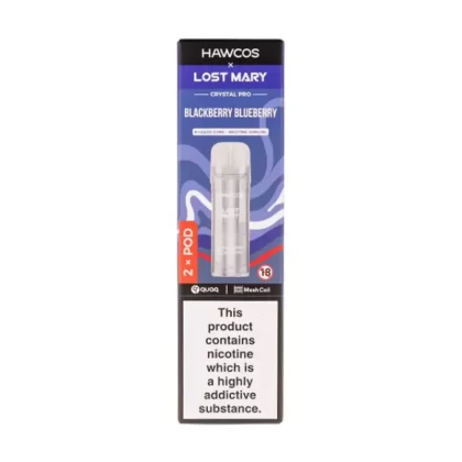 Hawcos x Lost Mary Crystal Pro Prefilled Pods - Kiwi Passion Fruit Guava