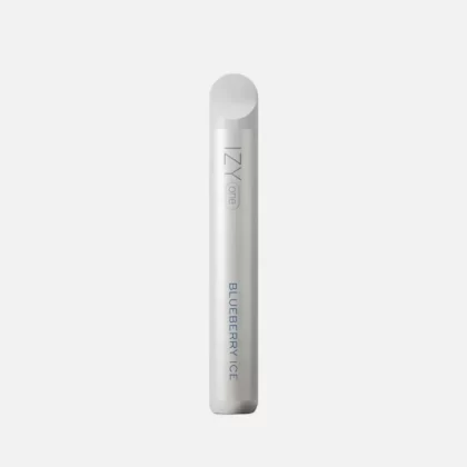 IZY ONE VAPE – Blueberry Ice Nikotinfrei - Ice / Blaubeere / Izy One Vape / Nikotinfrei / 400 mAh / Propylenglykol / pflanzliches Glycerin / Aromastoffe / ca. 600