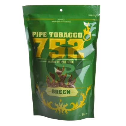 752 Green Pipe Tobacco 6 oz. Bag