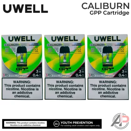 Uwell Caliburn GPP Replacement Pods 3 Pack