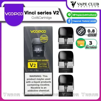 Voopoo Vinci Series V2 Cartridge Top Fill