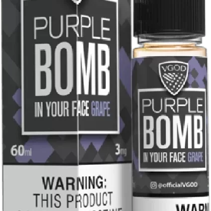 Purple Bomb- Freebase E-liquid