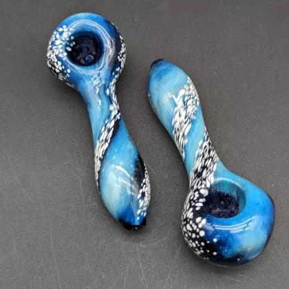 Galaxy Swirl 4.7″ Spoon Pipe