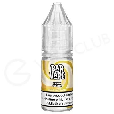 Creamy Tobacco Nic Salt E-Liquid by Bar Vape - Ecigpremium