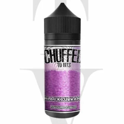 CHUFFED BLACKCURRANT TO BITS RANGE 100ML SHORTFILL E-LIQUID