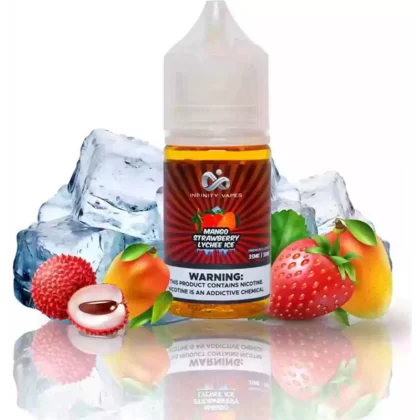 Infinity Salt – Mango Strawberry Lychee Ice 30ml - Vapebazaar Pk