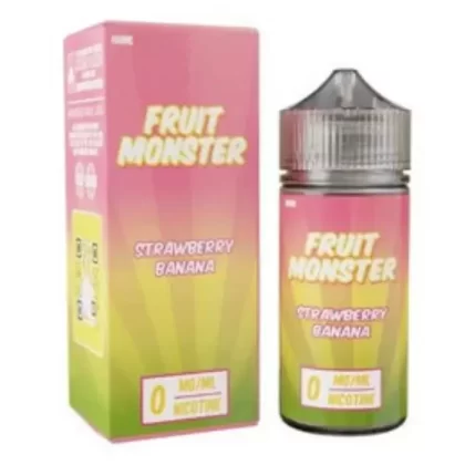 Strawberry Banana E-Liquid by Fruit Monster - Size#100ml~Nicotine#3MG>6MG