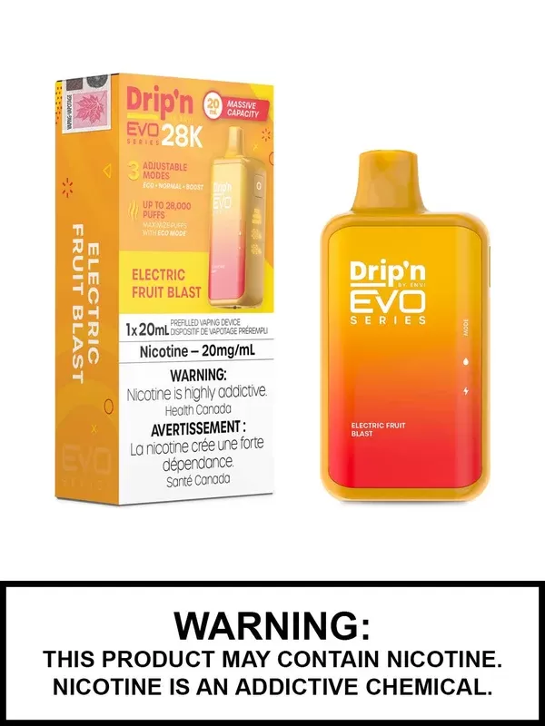 Electric Fruit Blast Drip’n EVO 28K Disposable Vape