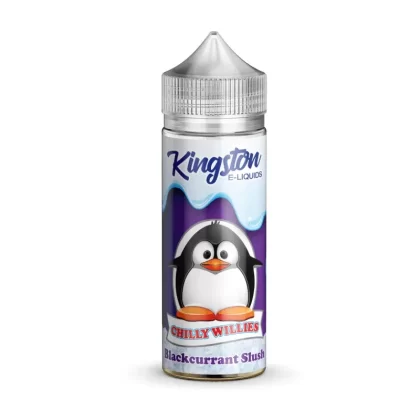 KINGSTON CHILLY WILLIES BLACKCURRANT SLUSH 100ML SHORTFILL E-LIQUID