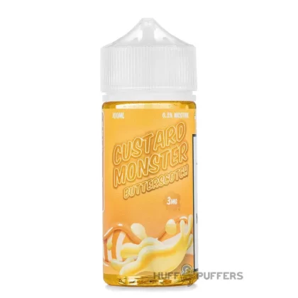 Custard Monster – Butterscotch 100mL - Nicotine Strength#3mg>6mg