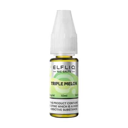 Triple Melon Elfliq Nic Salt by Elfbar - 10ml - 5mg