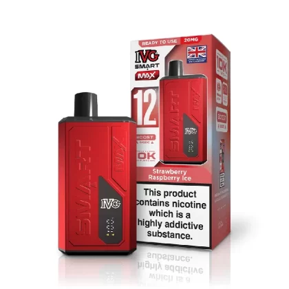 IVG Smart Max Strawberry Ice Starter Kit - Nicotine Strength#20mg