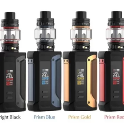 SMOK ARCFOX 230W Starter Kit - Color#PRISM RAINBOW>BRIGHT BLACK>PRISM GOLD>PRISM CHROME>PRISM GUN METAL>PRISM BLUE