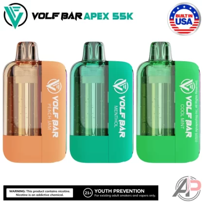 Volf Bar Apex 55,000 Puffs Disposable Vape Device