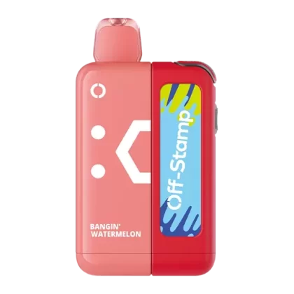 Bangin’ Watermelon Off Stamp X-Cube Kit - Nicotine#50mg~Size#Single>5 Pack (BFD5D6)