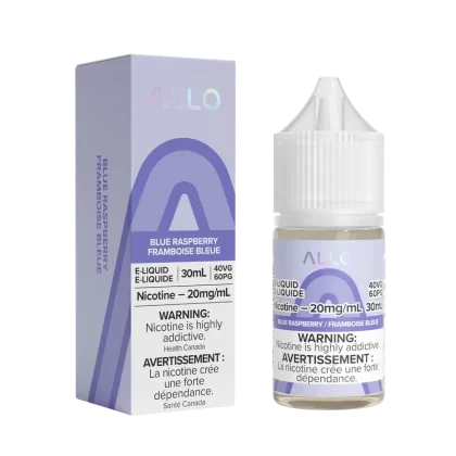 ALLO E-Liquid – Blue Raspberry – 30 ML – Salt Nic - Nicotine#20 MG