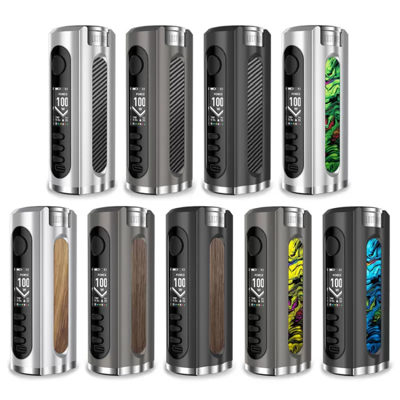 Lost Vape Grus Box Mod 100W - Black / Marine