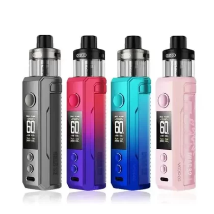 VooPoo Drag S2 60W Pod 2500mAh Vape Kit - Pearl White