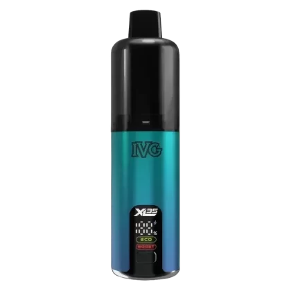 IVG XL 35K Prefilled Pod Kit - Select#Blueberry Raspberry Ice>Blueberry Sour Raspberry>Cherry Peach Lemon>Fizzy Cherry>Classic Menthol>Guava Pineapple Passionfruit>Lemon & Lime>Peach Ice>Pin
