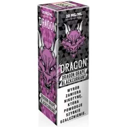 Liquid Dragon Salt 10ml 20mg Dragon Grape Blackcurrant