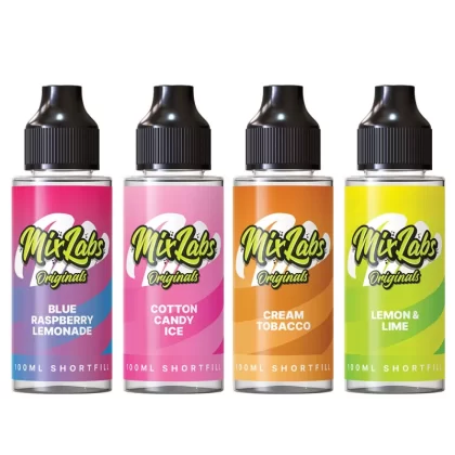 Mix Labs Shortfill E-Liquid 100ml - Kiwi Passionfruit Guava