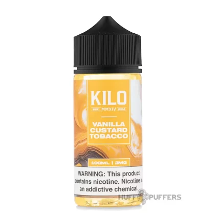 Kilo – Vanilla Custard Tobacco 100mL - Vape Product, Vape Product