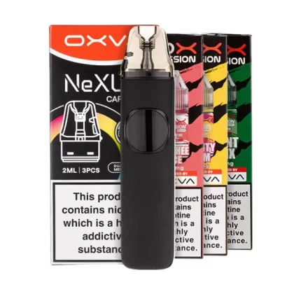 OXVA NeXlim 2 Pod Kit Bundle - Bright Brown Leather / 0.8ohm