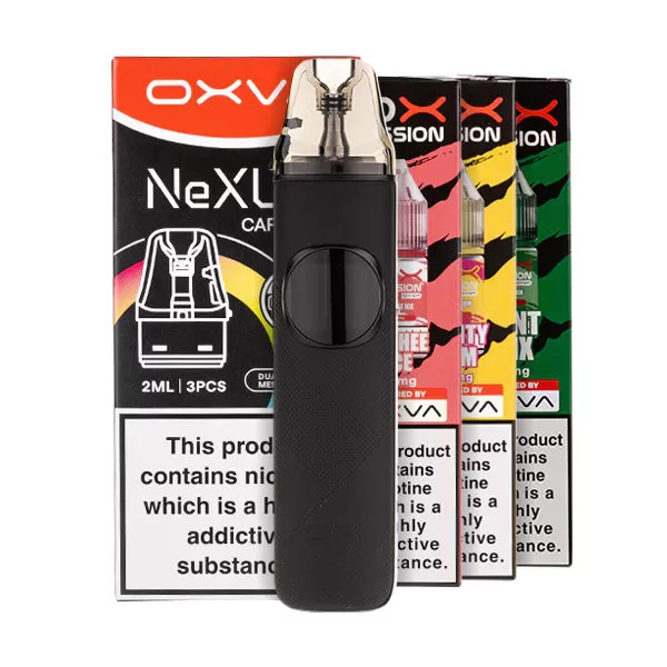 OXVA NeXlim 2 Pod Kit Bundle - Bright Brown Leather / 0.8ohm
