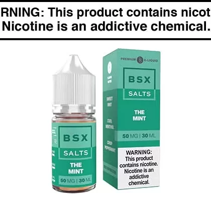 THE MINT BY GLAS BASIX NIC SALTS 30ML - Vapejuice