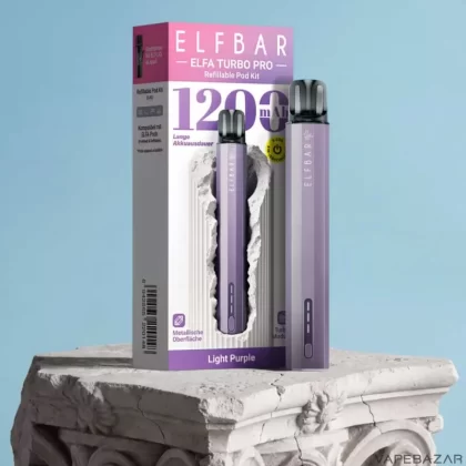 Elf Bar Elfa Turbo Pro Pod Kit – Light Purple