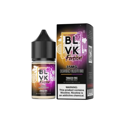 Passion Grape Ice by BLVK Fusion TFN Salt 30mL