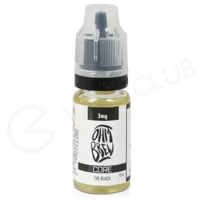 The Black E-Liquid by Ohm Brew Core