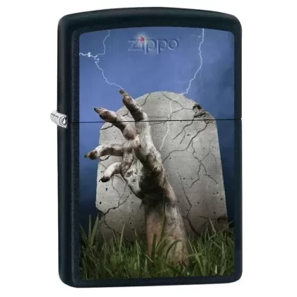 Zippo Lighter – Hand Rising From Grave