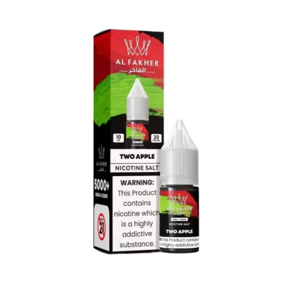 Al Fakher Two Apple Nic Salt Vape Juice - 20mg